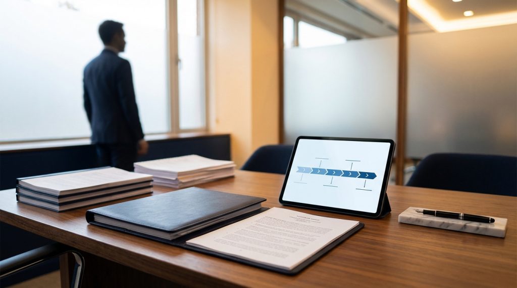 Déroulement divorce contentieux